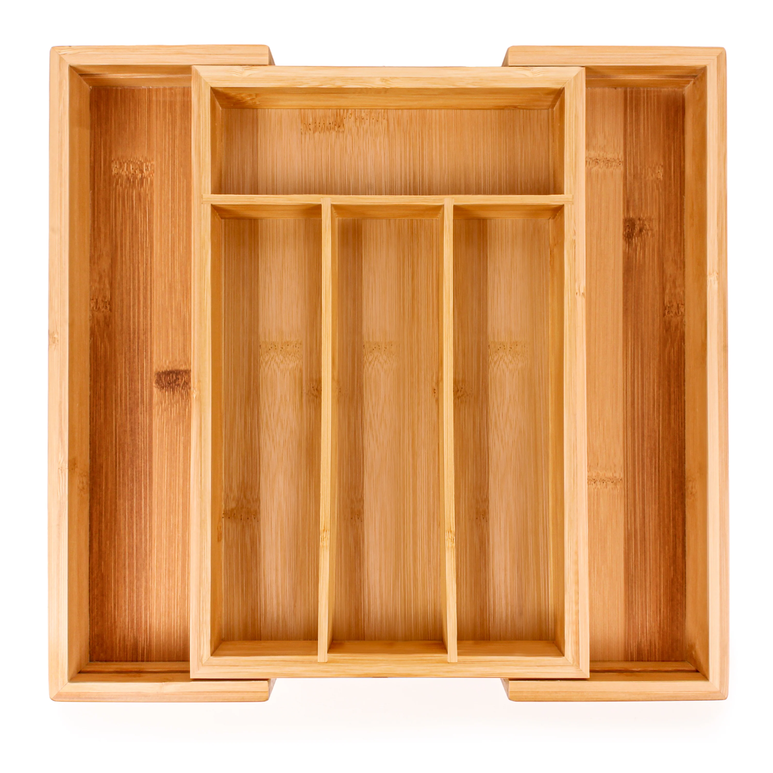 BergHOFF Bamboo 6-Slot Expanding Flatware Organizer - Image 3