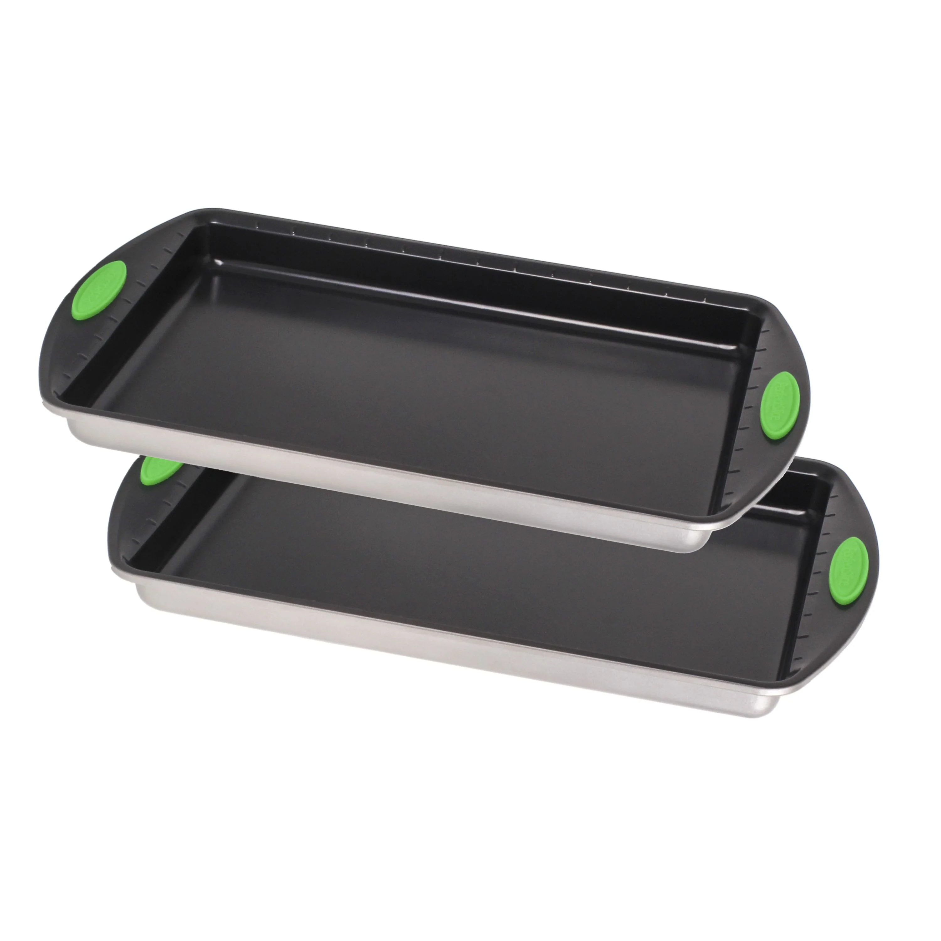 BergHOFF 11Pc Perfect Slice Bakeware Set, Silver & Green - Image 11