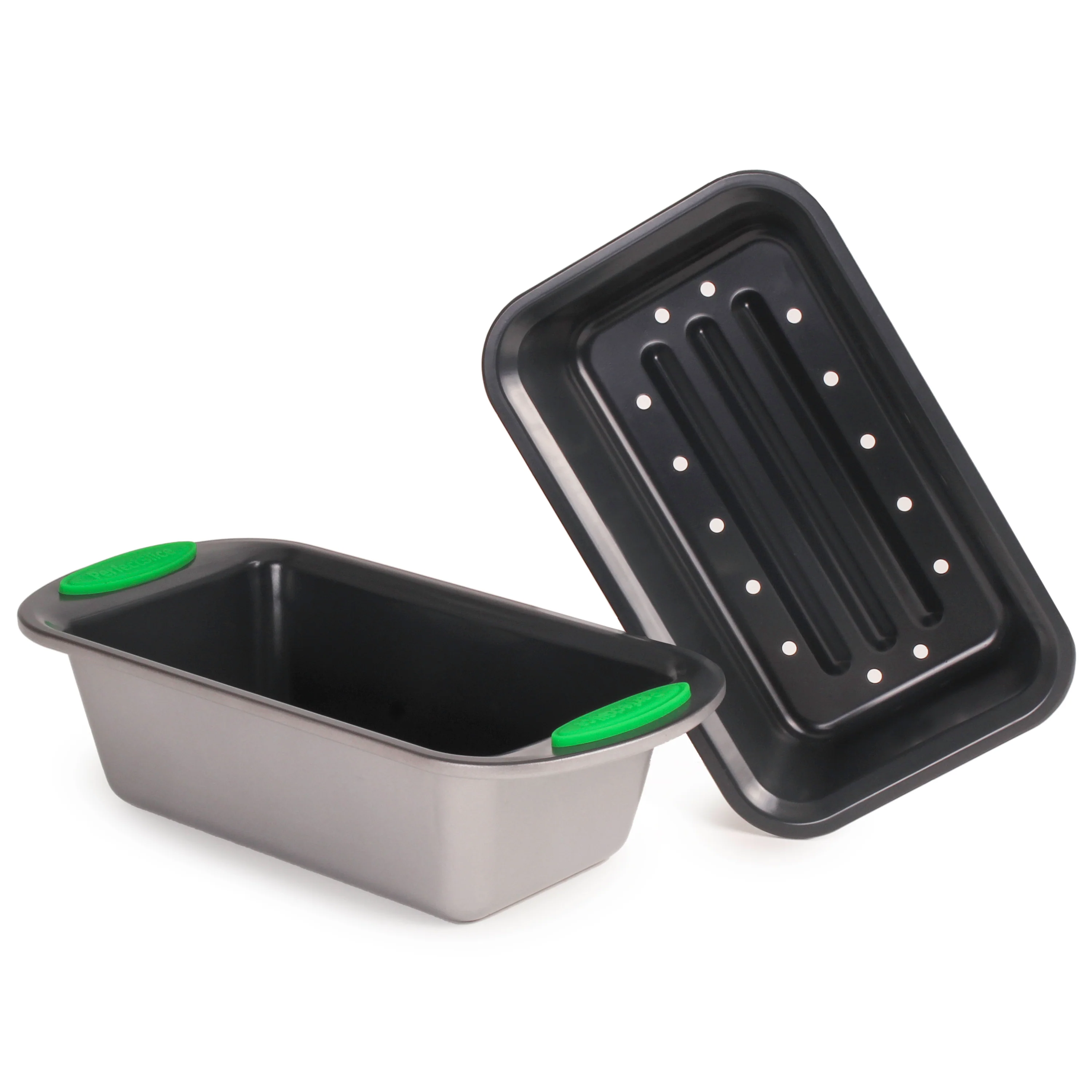 BergHOFF 11Pc Perfect Slice Bakeware Set, Silver & Green - Image 14
