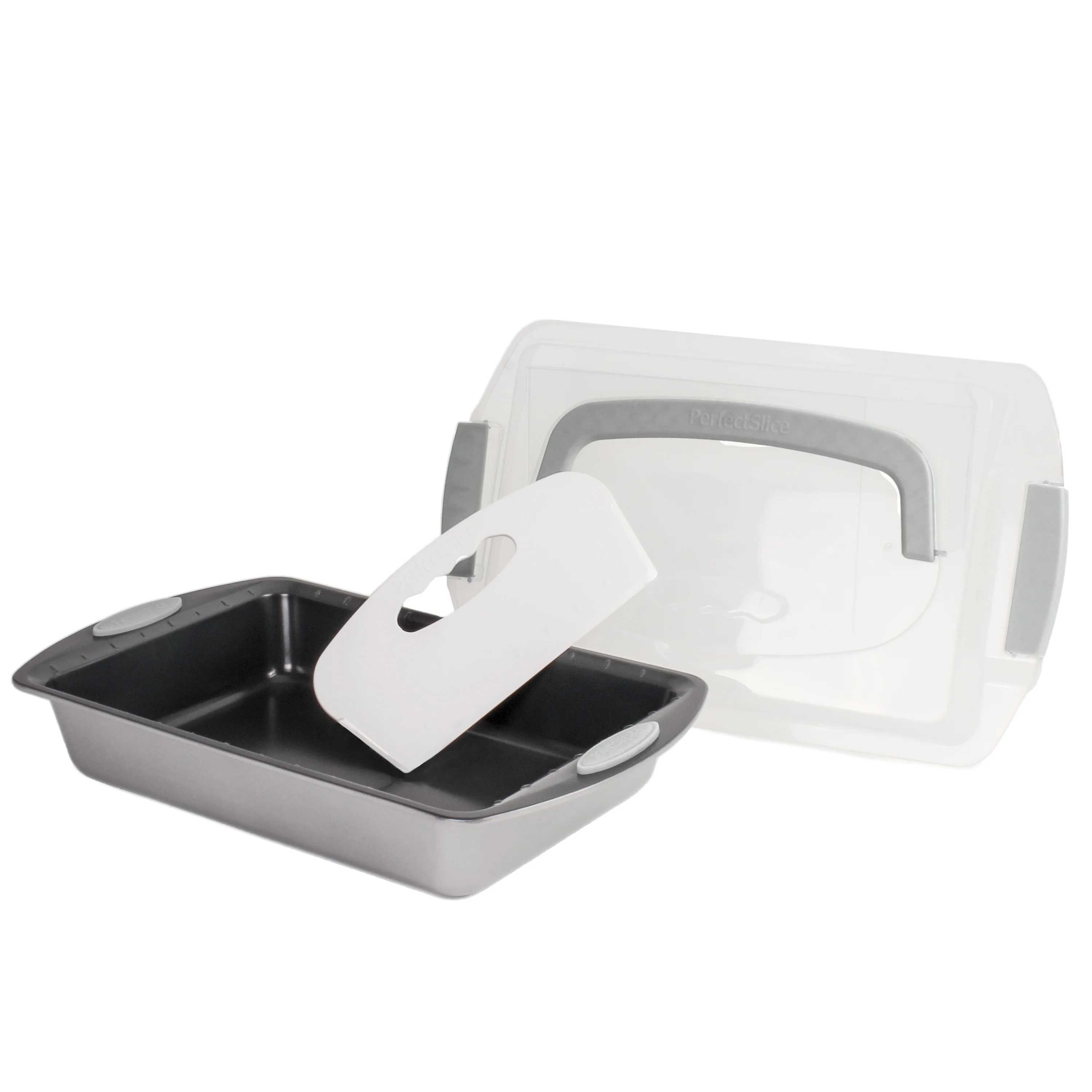BergHOFF 11Pc Perfect Slice Bakeware Set, Silver - Image 7