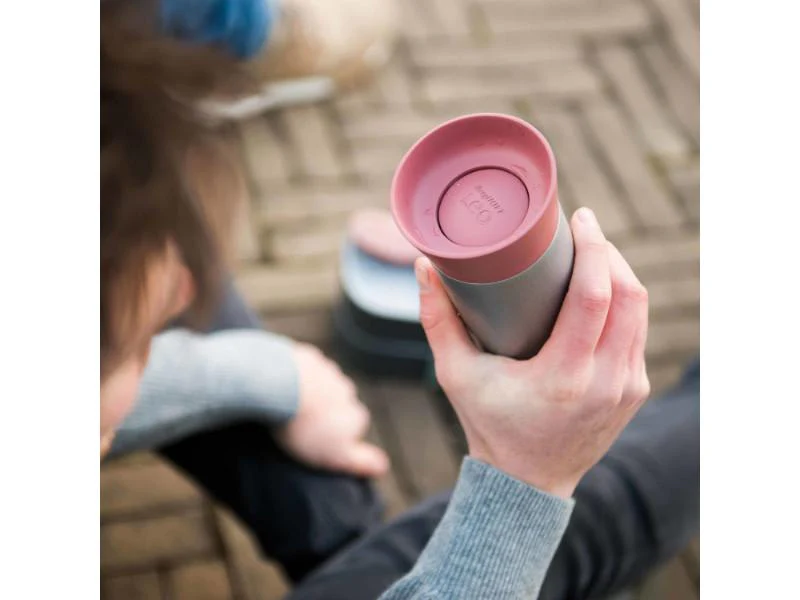 BergHOFF Leo 11.2oz 18/10 Stainless Steel Thermal Mug, Pink - Image 3